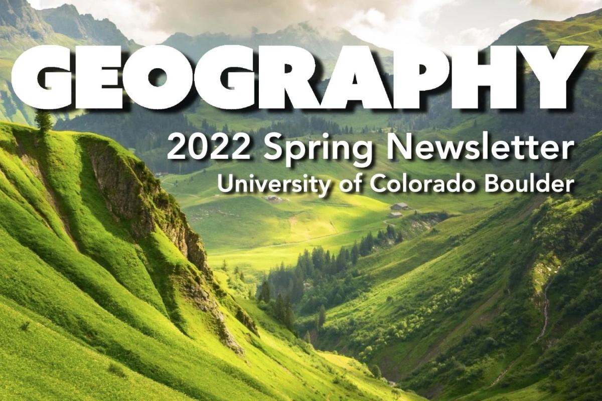 2022 Spring newsletter cover