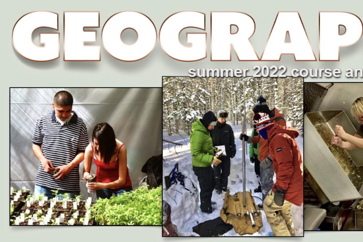Interns: working with plants, snow measurements, restaurant
