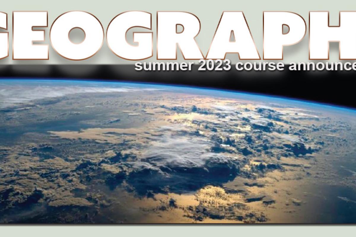 Earth horizon from space