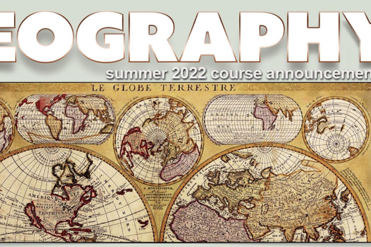 Old map of the world