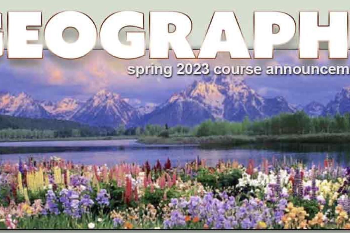 Flowers, lake, mountains