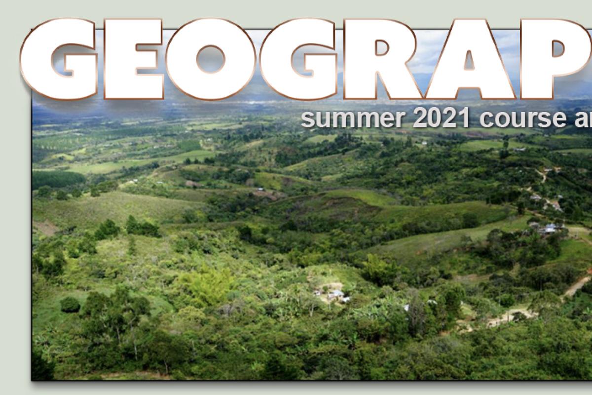 GEOG 3682 Course Flyer for Summer 2021