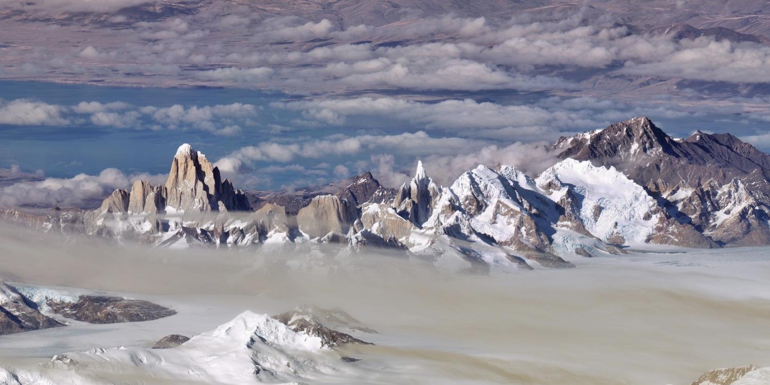 Fitz Roy Massif in Patagonia, Argentina