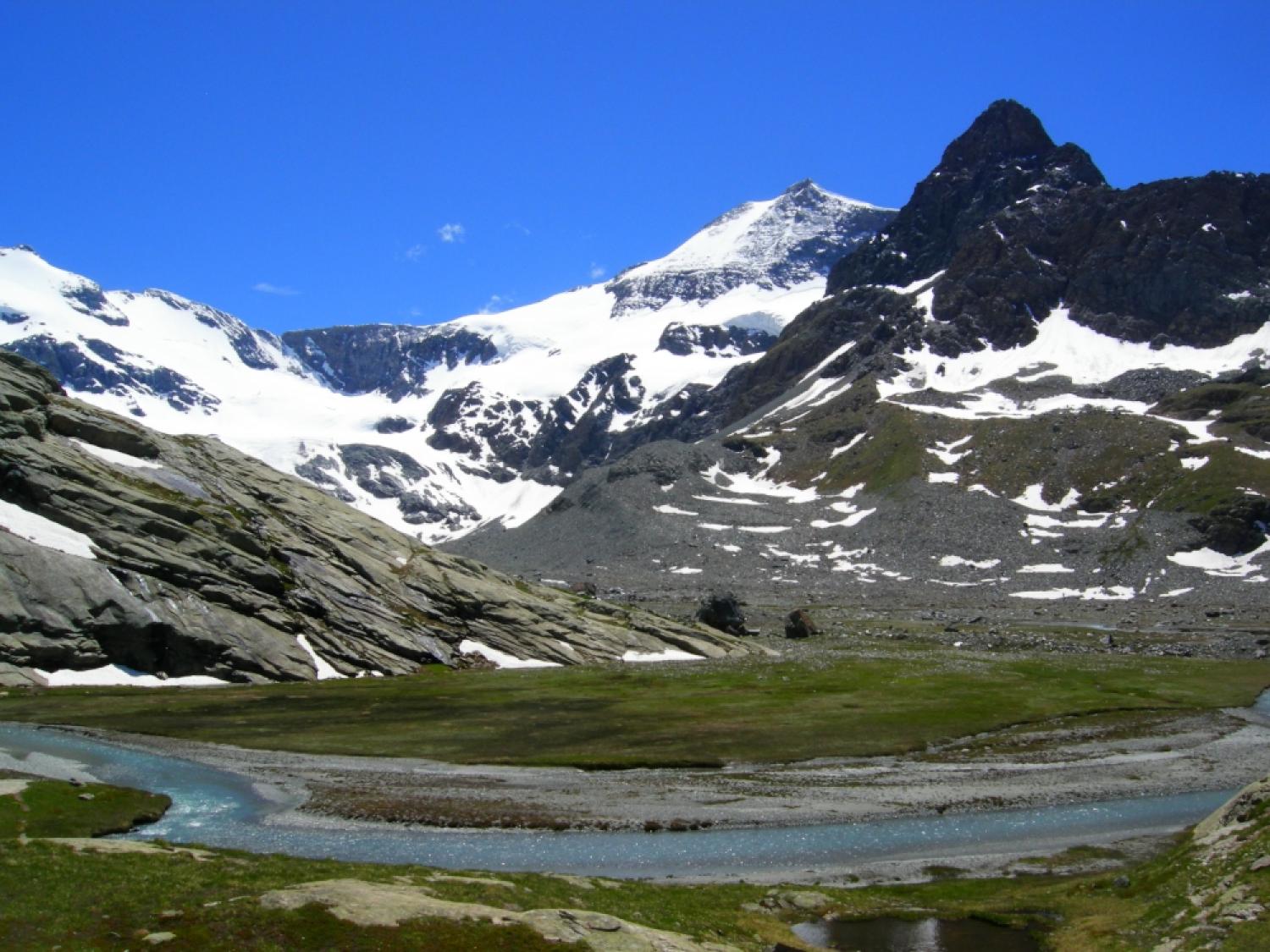 Mountain landscape, Évette-Salbert, France. 2013  Photo: John Pitlick (Geography, CU-Boulder).