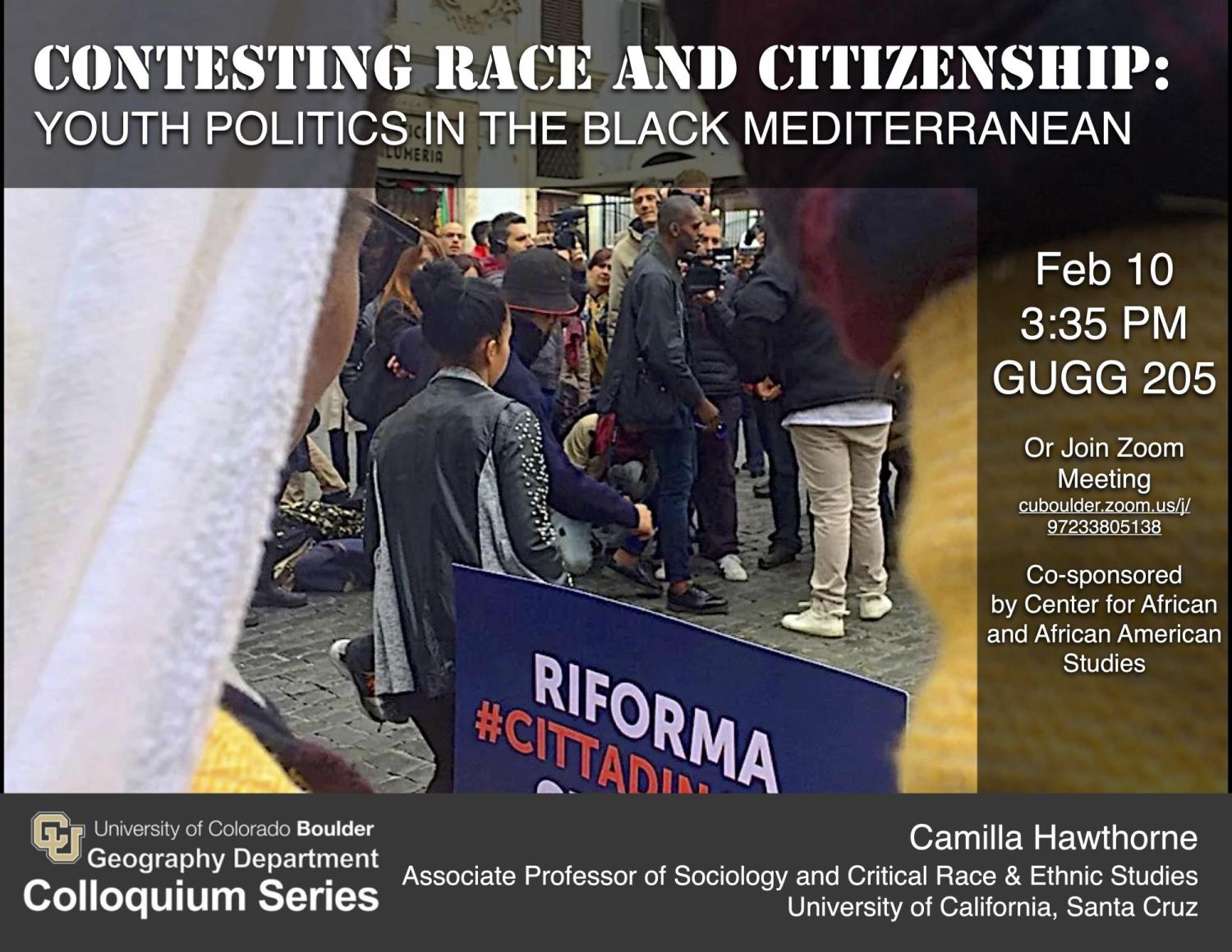 Colloquium poster