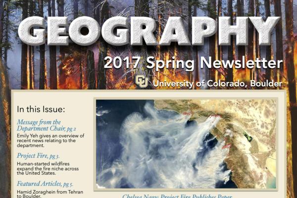 2017 Spring Newsletter cover