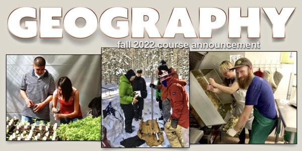 People tending plants, snow research, food prep