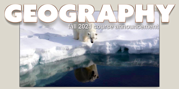 GEOG 2271 Course Announcement for Fall 2021