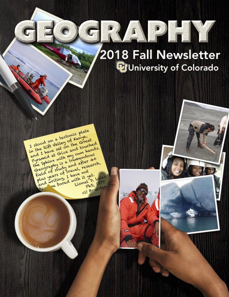 2018 Fall Newsletter Cover