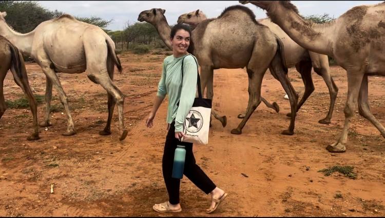 Sarah Posner and Camels