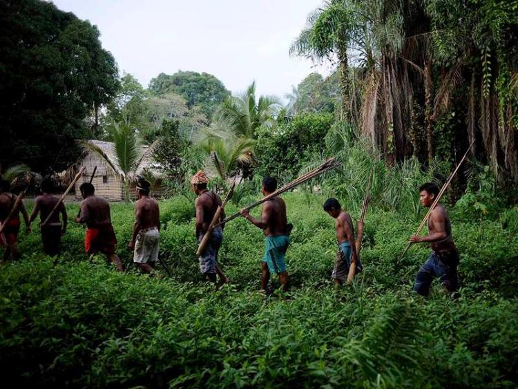 Indigenous people in the Amazon