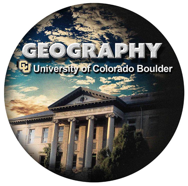 Circular, Earth-like image of Gugg building