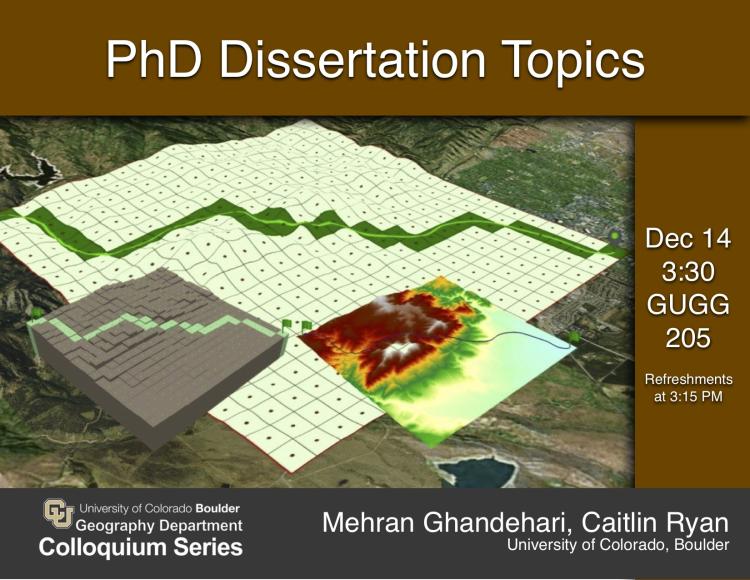 Colloquium poster