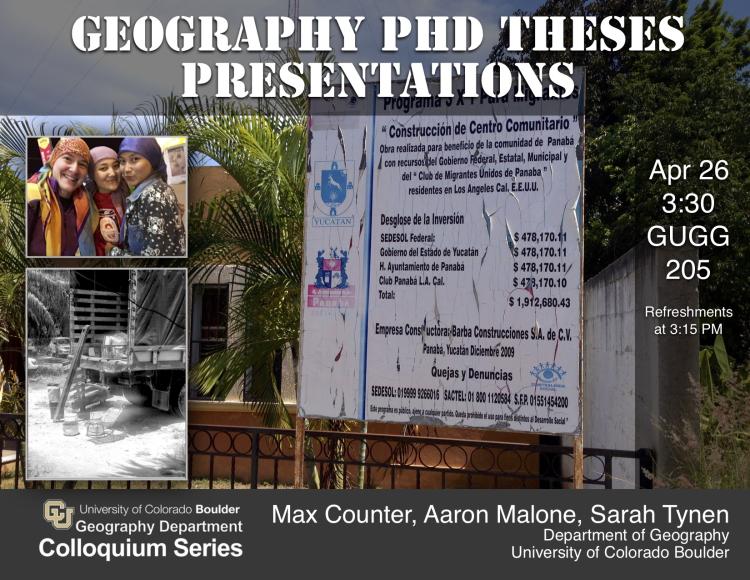 Colloquium poster