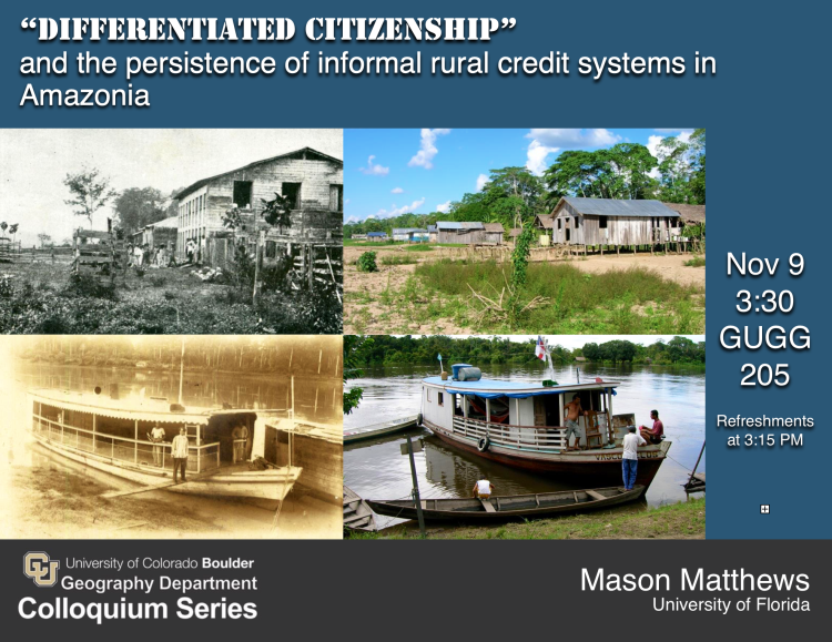 4 photos showing similar past and present for housing and people on houseboats