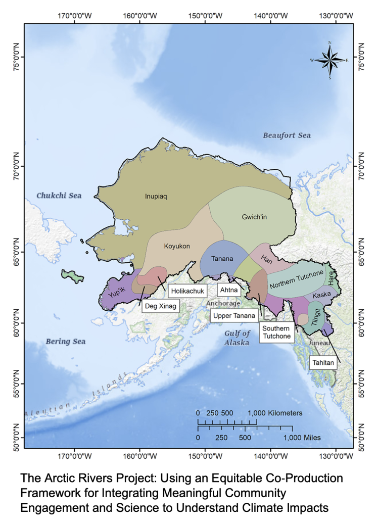 Arctic map
