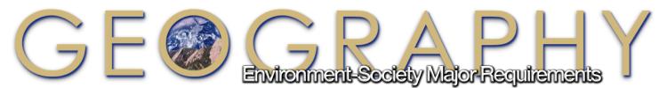 "Environment-Society Relations Track Requirements"