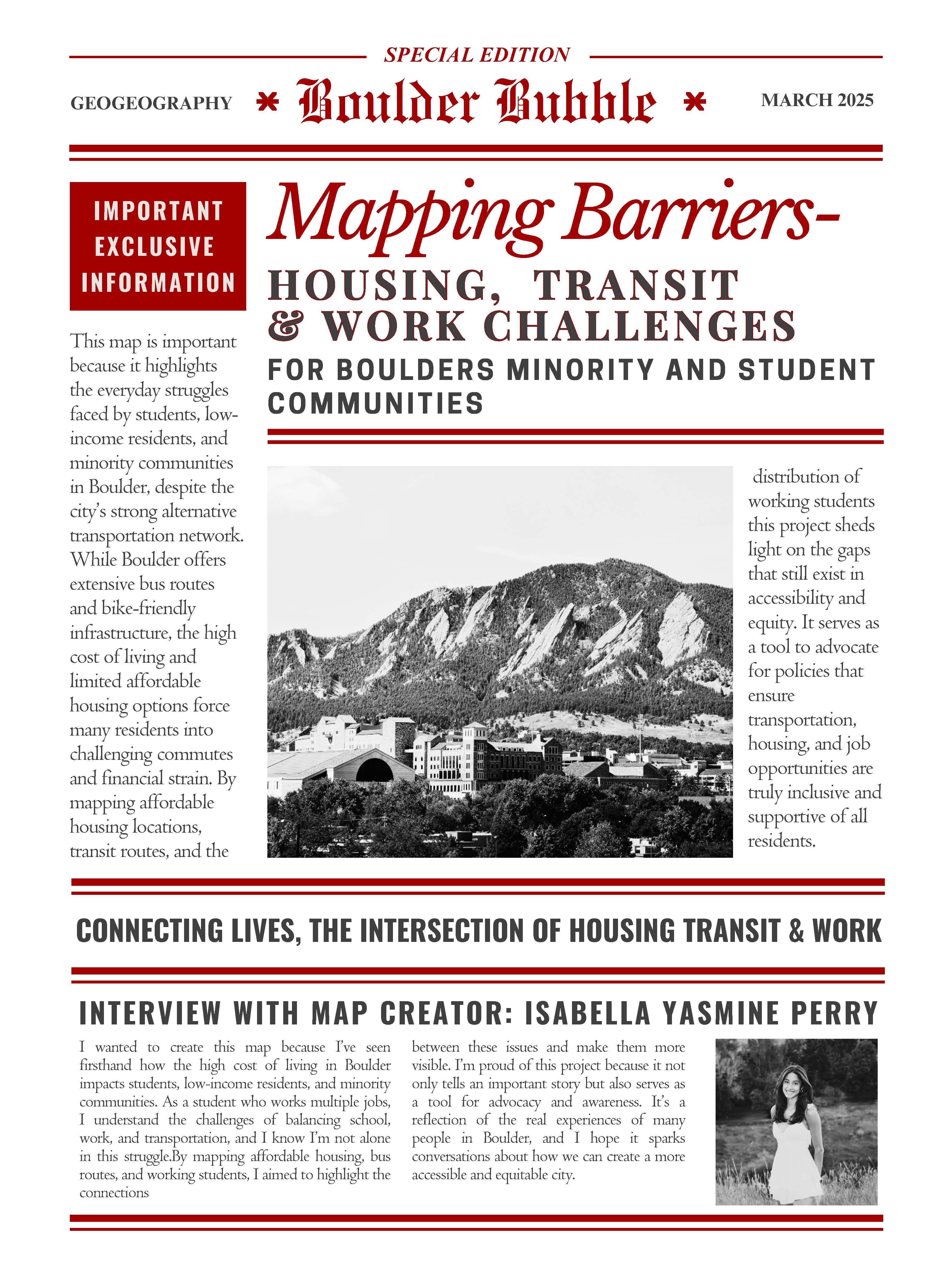 Mapping Barriers