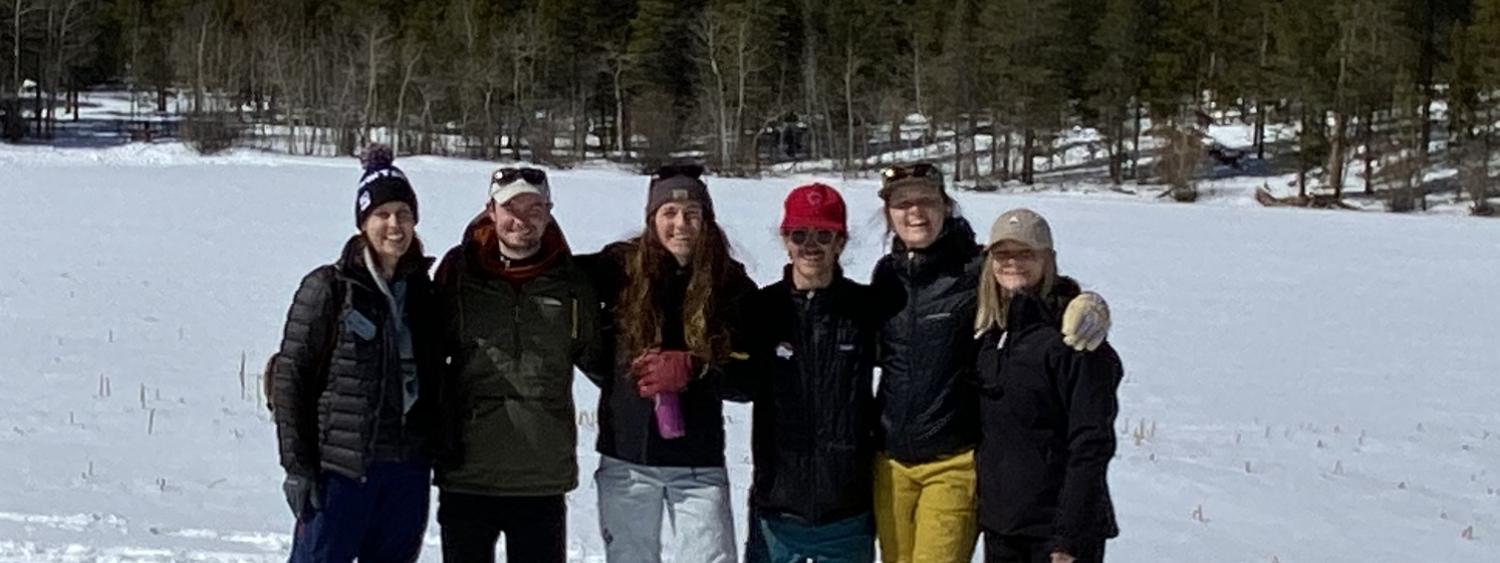 Interns at Mountain Research Station at Niwot Ridge, 2020