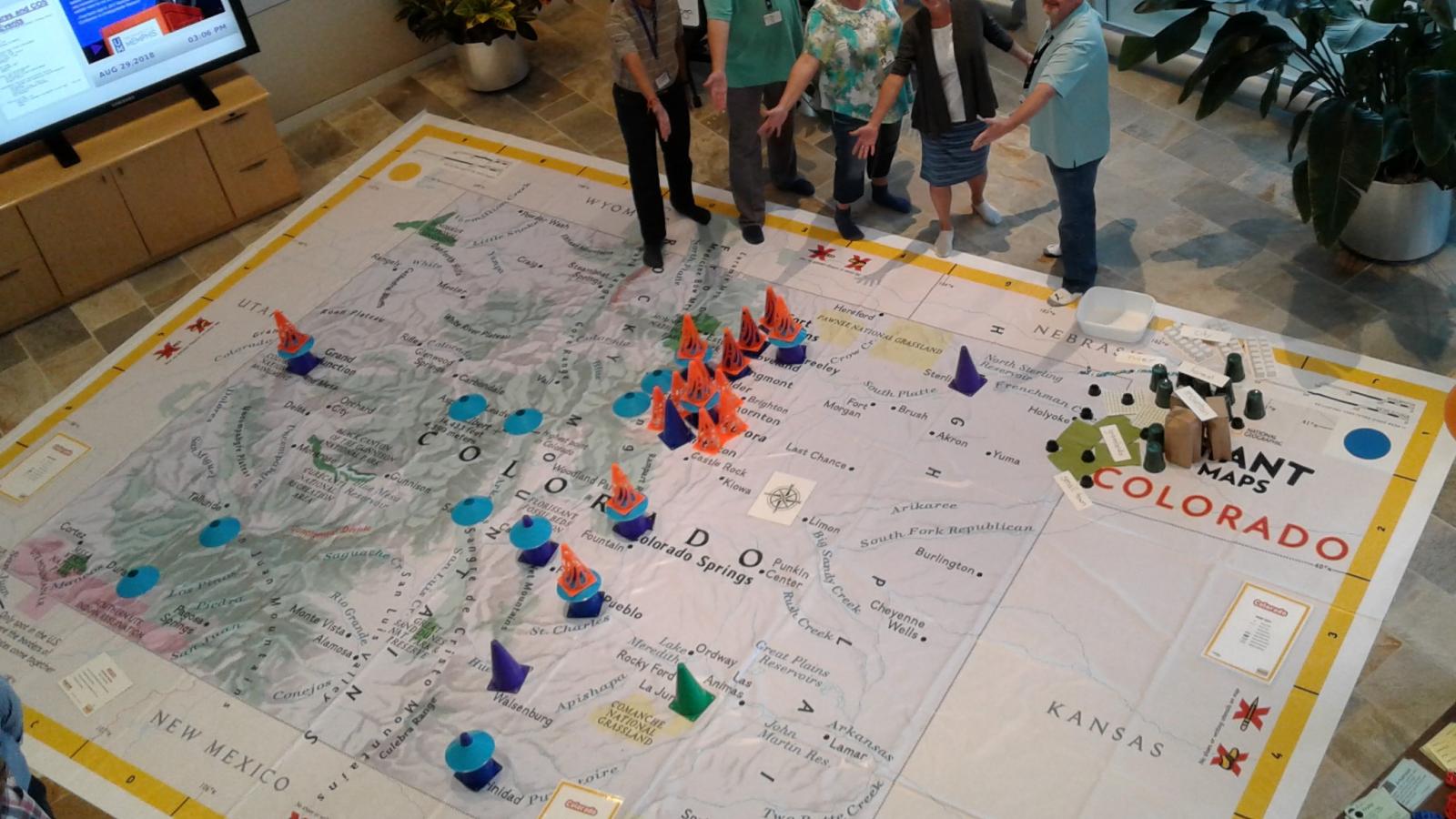 Giant Map of Colorado