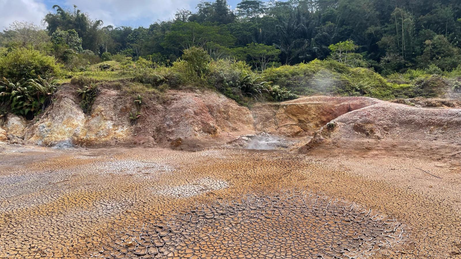 Farmland in Mataloko ruined by a failed attempt at geothermal drilling, a site which communities now consider a cautionary tale for new geothermal development