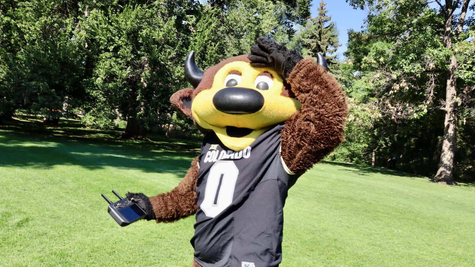 Chip Flies a Drone