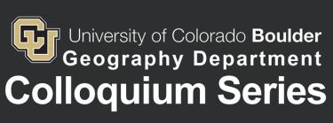 Geography Colloquium Series