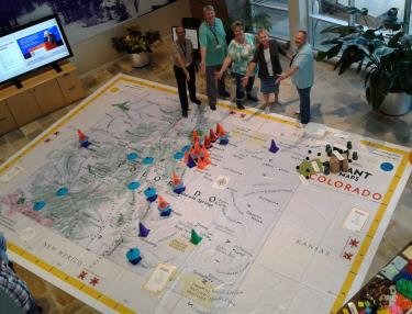 Giant Map of Colorado