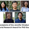Spring 2025 Recipients of the Jennifer Dinaburg Memorial Research Award For PhD Students