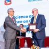 Don being thanked for his presentation at the International Expert Dialogue, Kathmandu, Nepal, 2024.