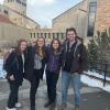 Members of the Co-teaching team (Pcitured ffrom left to right: Mariah Bowman, Brigid Mark, Sara Fleming, and Sean Benjamin)