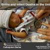 Colloquium Poster with infant, title, time