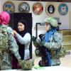 woman solder