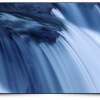Waterfall in river