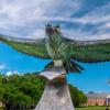 Bird sculpture