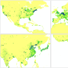 data distribution map