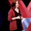 Woman standing on stage