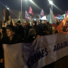 Crowd of demonstrators