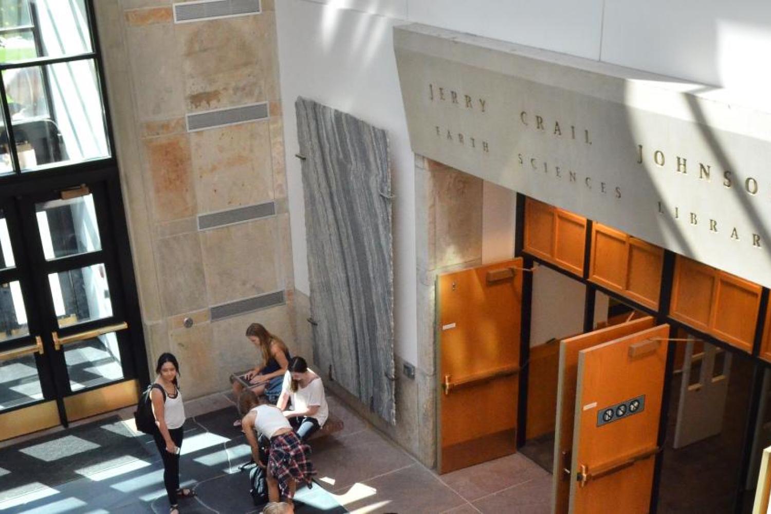 Atrium and Library Entrance