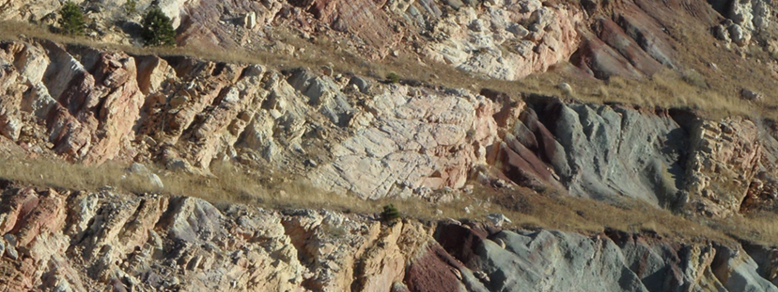 Tilted Rocks
