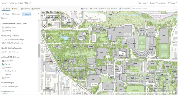University Of Redlands Map Map Examples | Gis / Cad & Document Management | University Of Colorado  Boulder