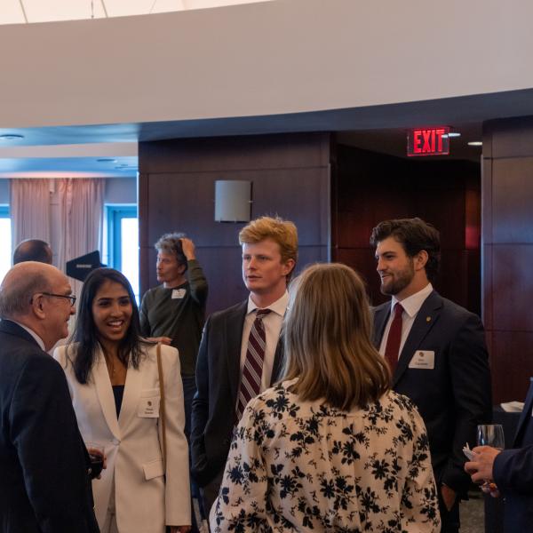 CU in DC Students meet with Chancellor DiStefano