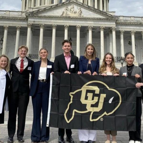 CU in DC Students on Capitol Hill
