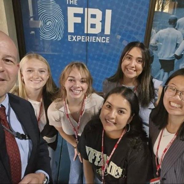 CU in DC Students visit FBI Headquarters