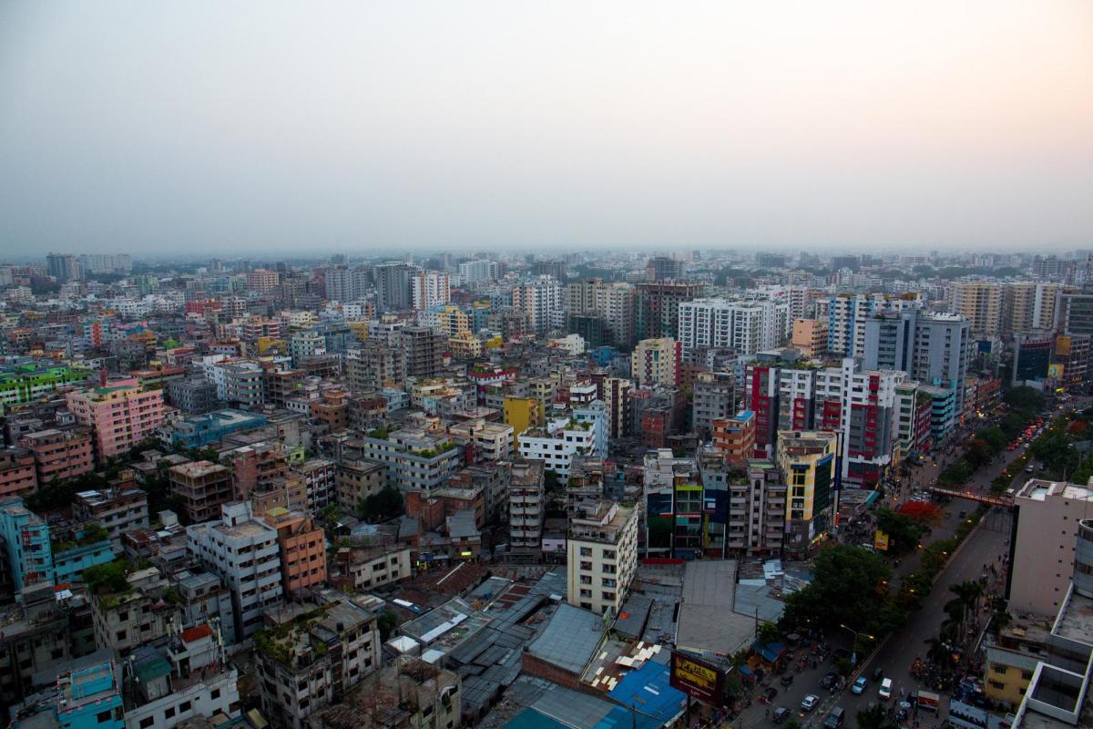 View of city