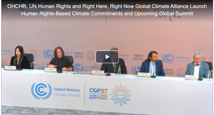 COP27 Press Conference Video