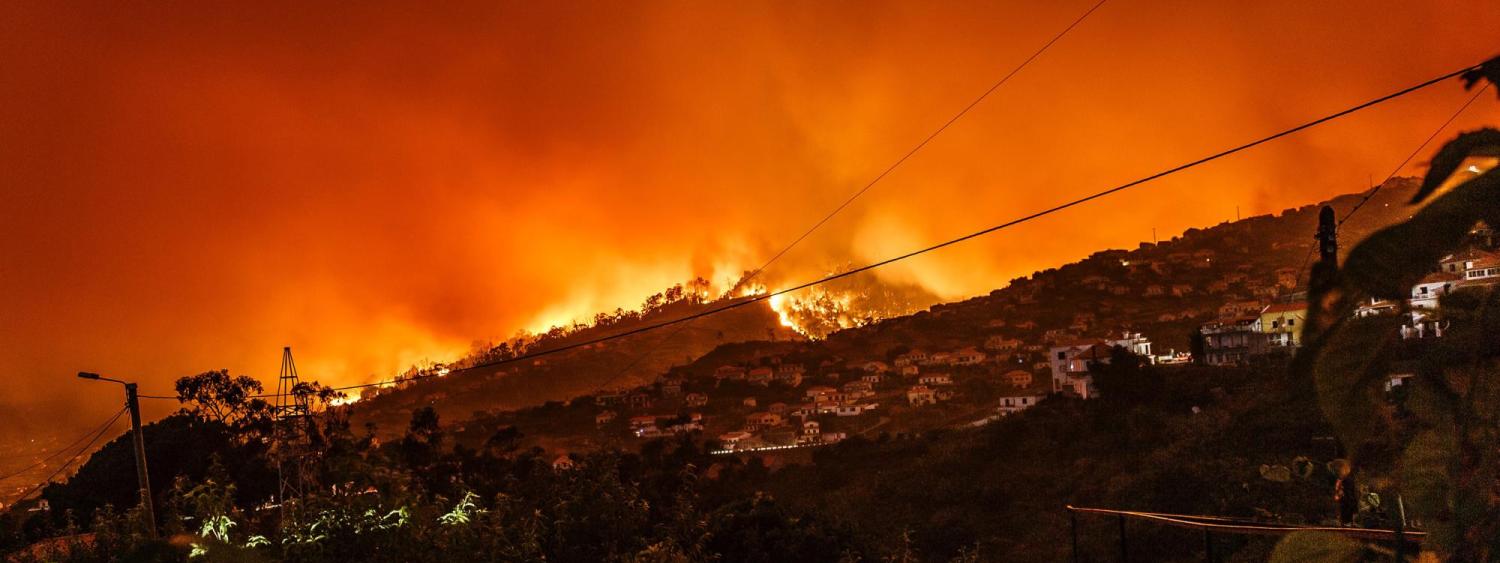 Wildfire in Portugal