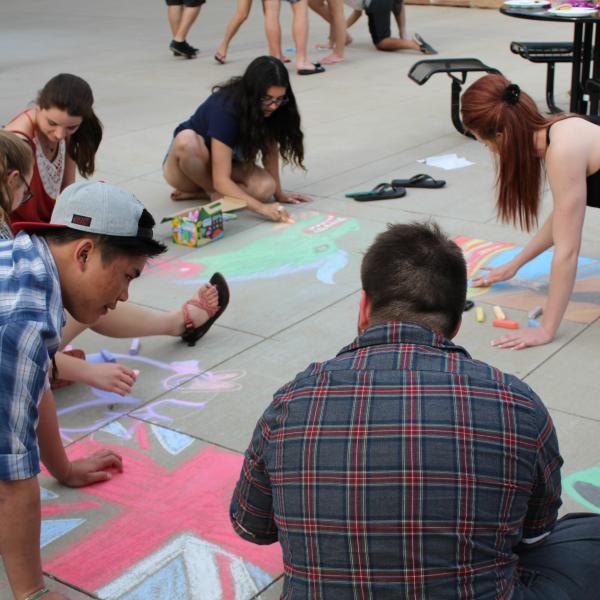 Chalk with Us Event - Photo Credit: Emily!