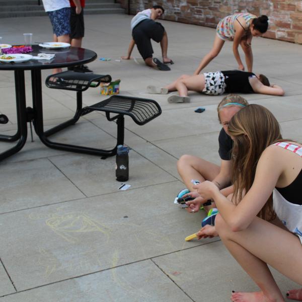 Chalk with Us Event - Photo Credit: Emily!