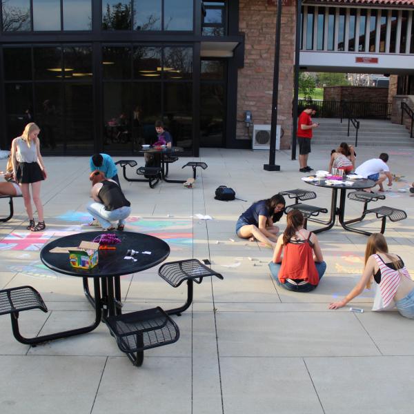 Chalk with Us Event - Photo Credit: Emily!